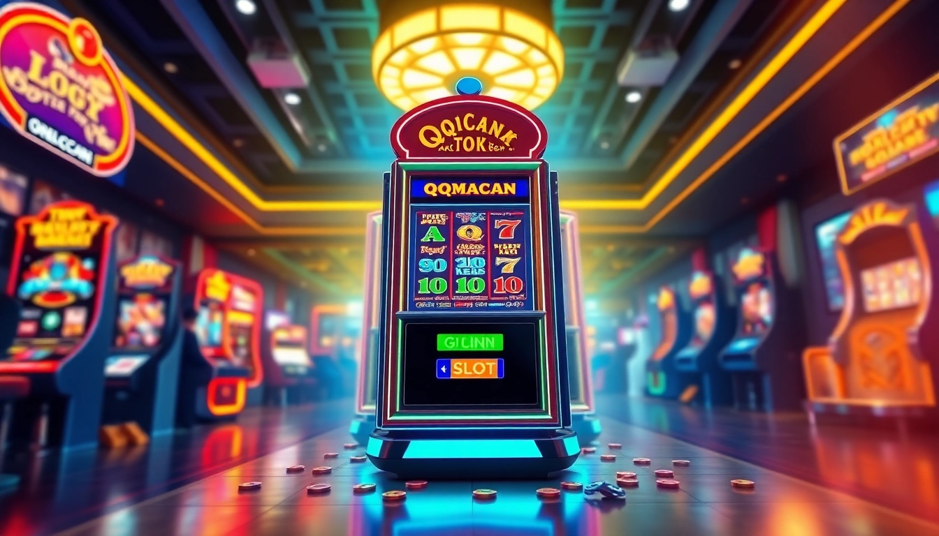 Menyenangkan saat bermain qqmacan slot dengan mesin slot menarik dan suasana kasino virtual.