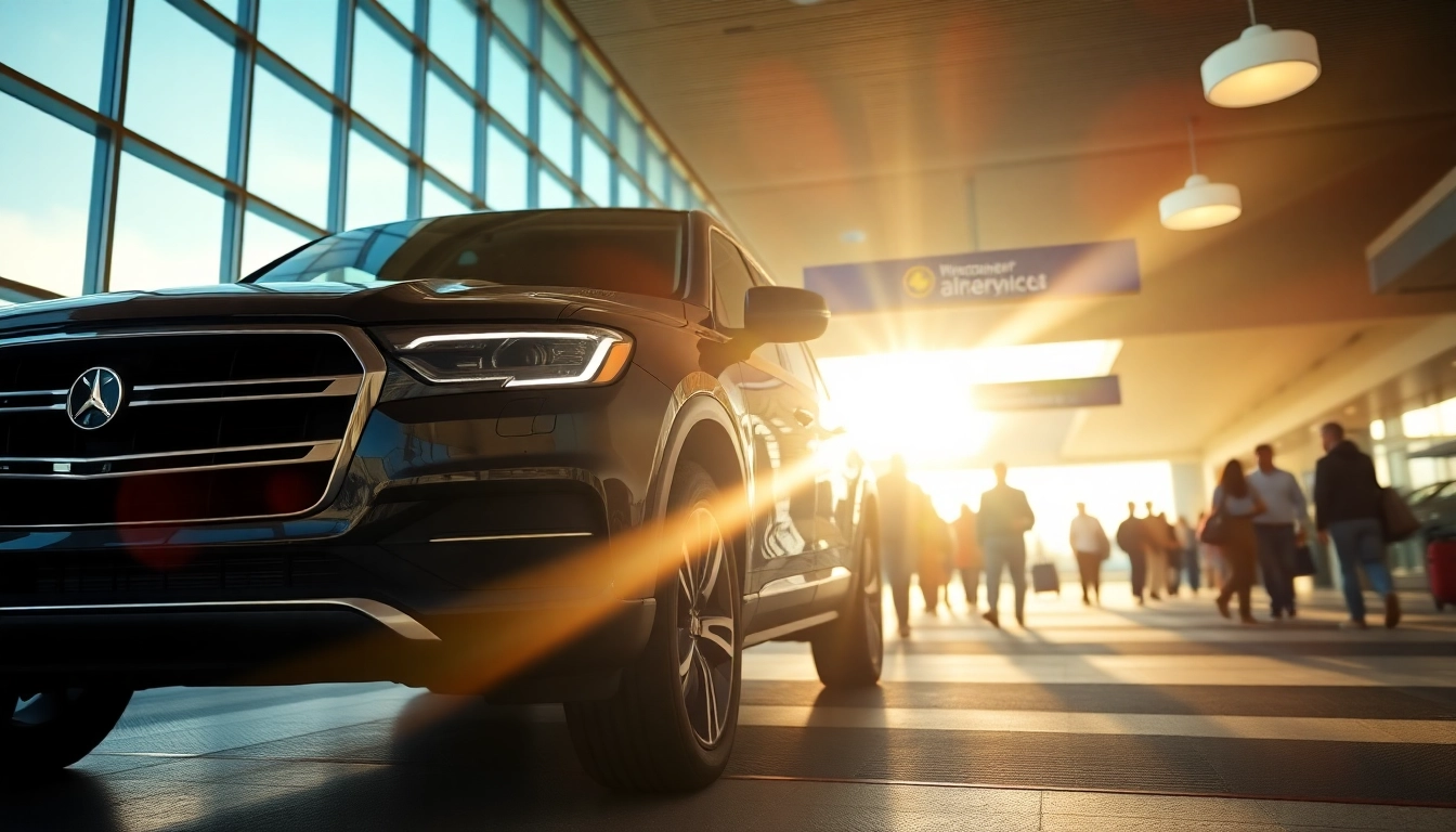 Experience premium car service YVR to whistler with a luxury SUV ready at the airport.